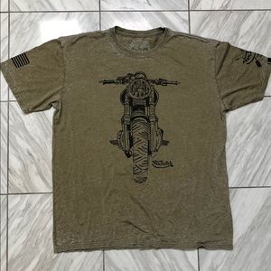Von Dutch Men’s Motorcycle T-shirt - Size 2XL